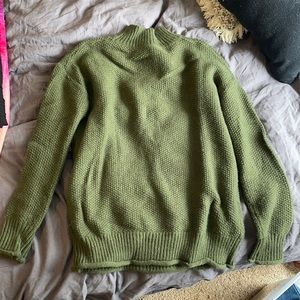 Green Turtleneck